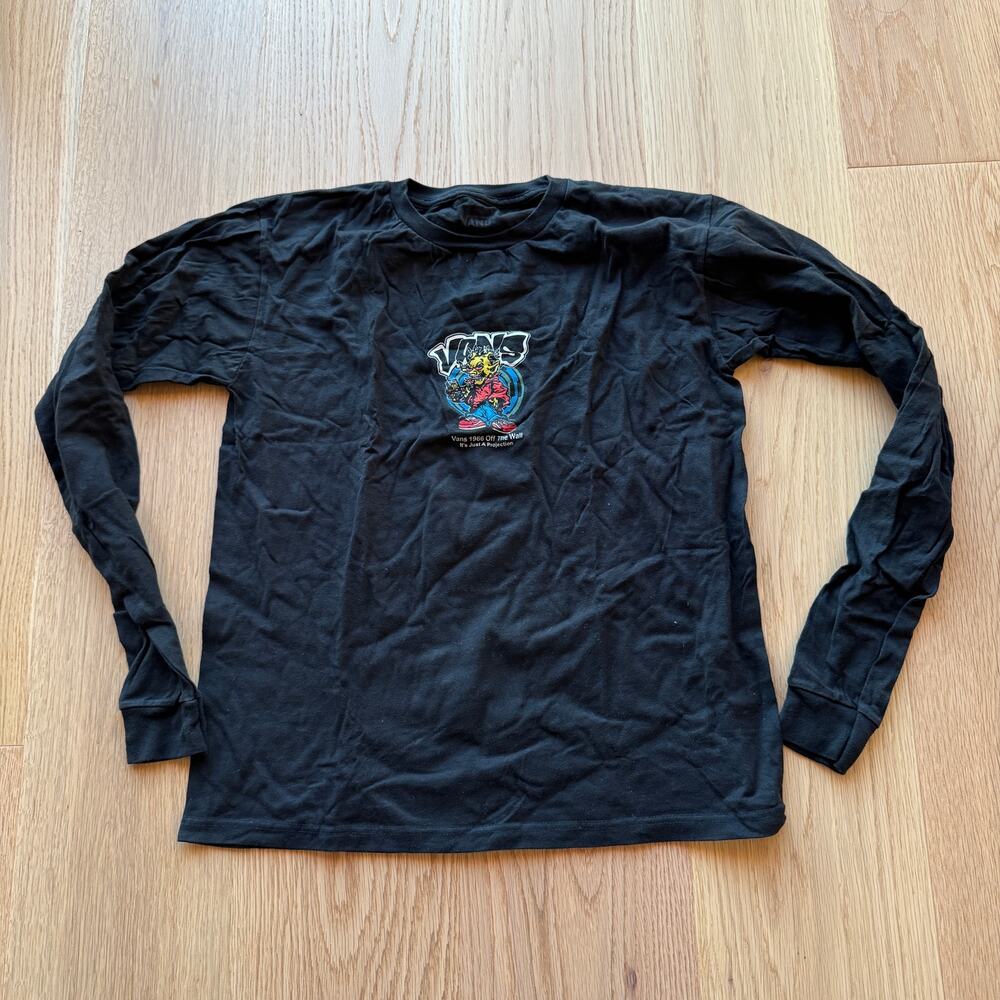 Vans Long Sleeve Shirt Mens Small